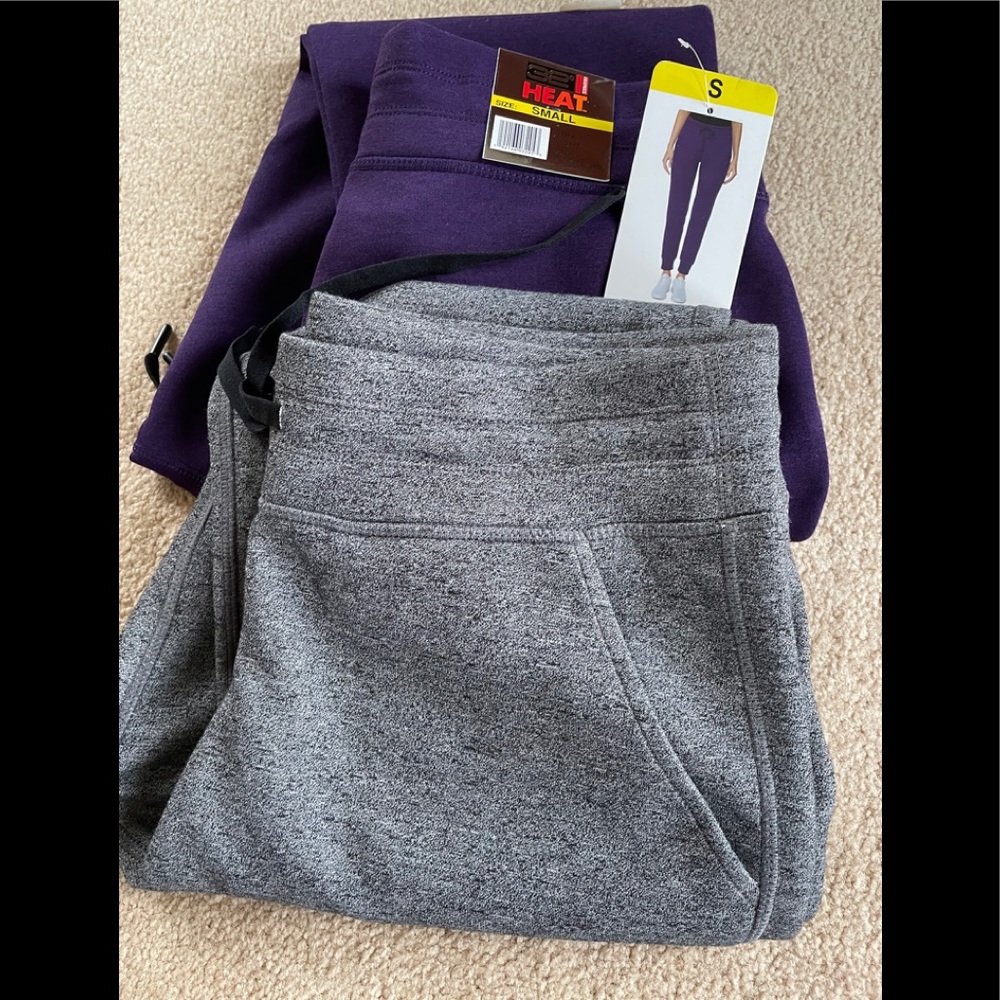 2 pairs of sweatpants.